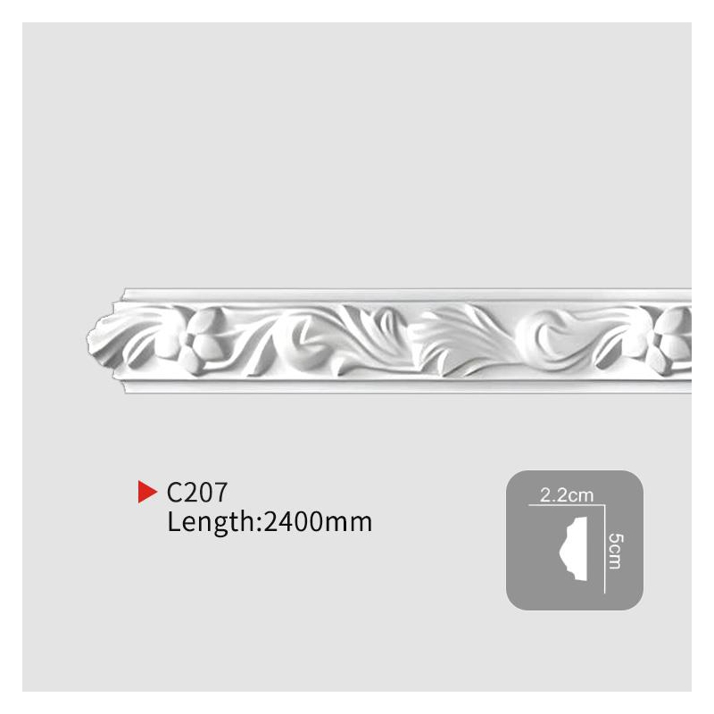 AC207 PU 雕花平线 EVERWALL