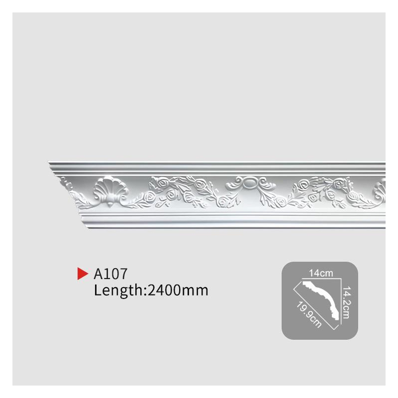 AA107 装饰泡沫雕花线条 |-EVERWALL