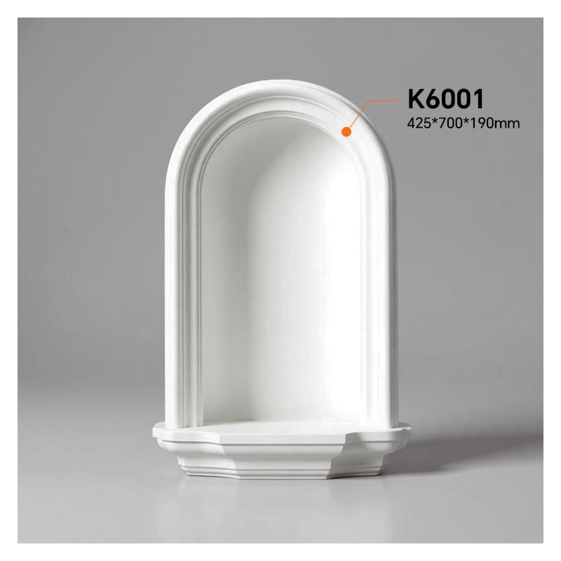 K6001 Elegant Polyurethane Wall Niche for Stylish Interiors