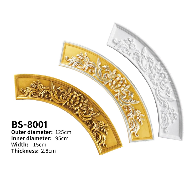 BS8001 Polyurethane Home Wall Protective Flexible Molding