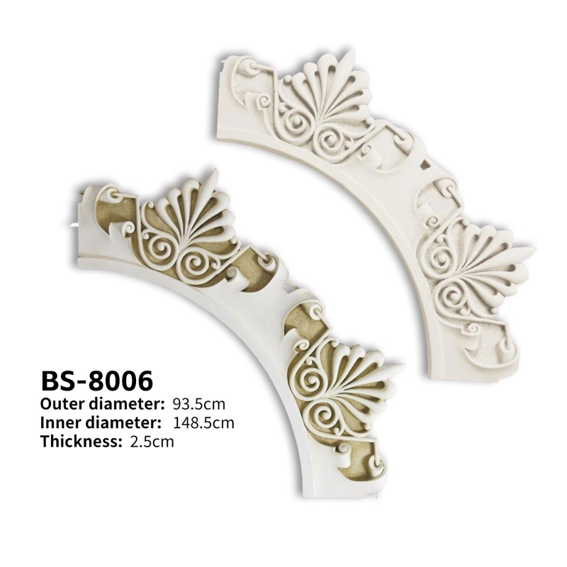 BS8006 Polyurethane Hallway Wall Guard Flexible Molding