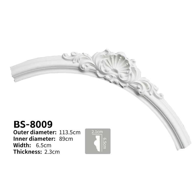 BS8009 Polyurethane Kids Room Safety Corner Flexible Molding