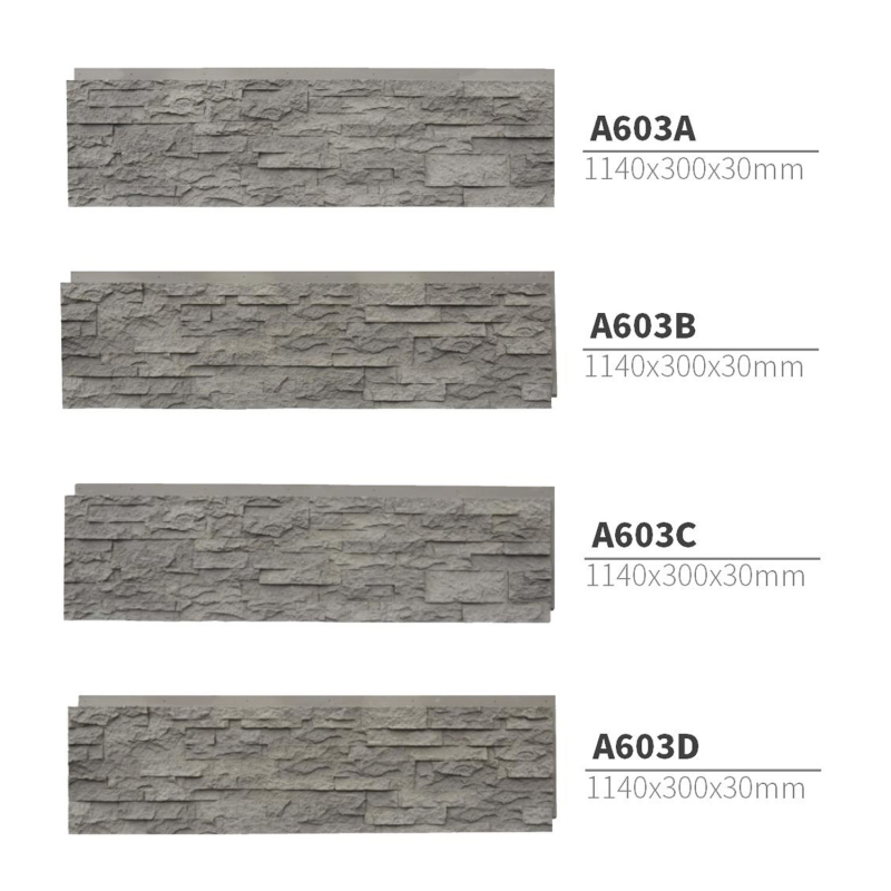 A603 EverWall Decorative PU Stone Panel Wall Veneer for Commercial Use