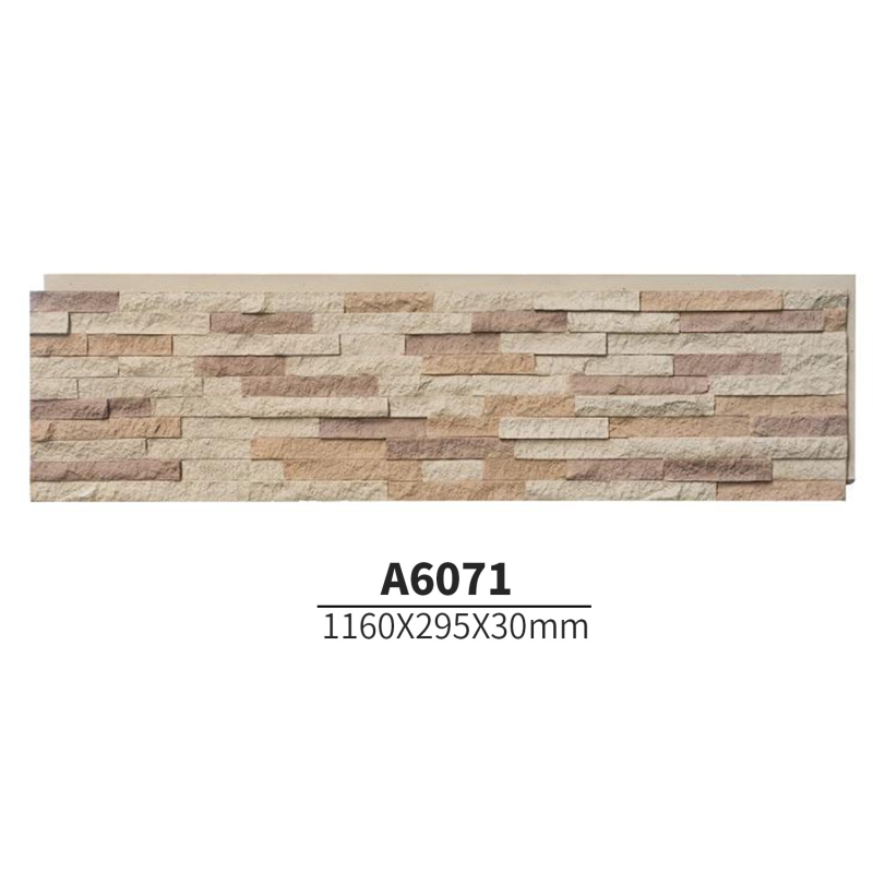 A6071 EverWall PU High Density Imitation Stone Wall Panels in Factory Cheap Price