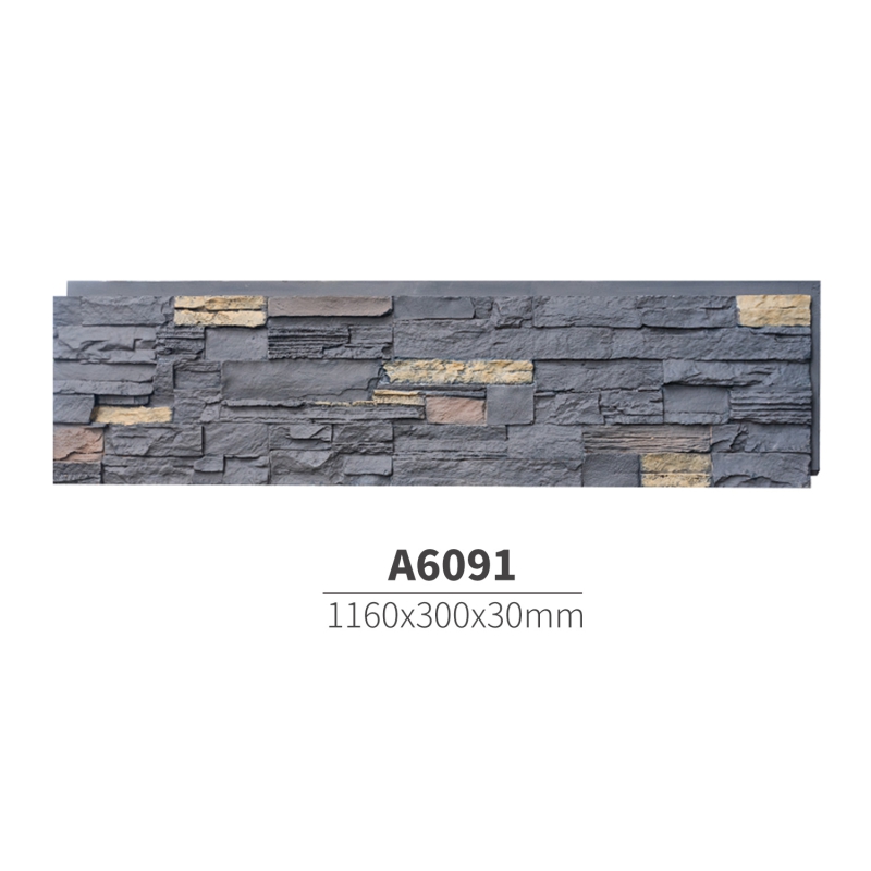 A6091 EverWall PU Stone Cladding Panels Waterproof Exterior