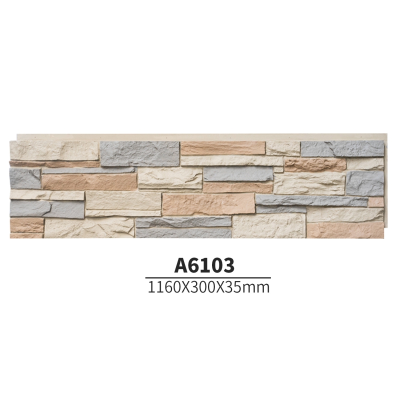 A6103 EverWall Polyurethane PU Stone Veneer for Architecture