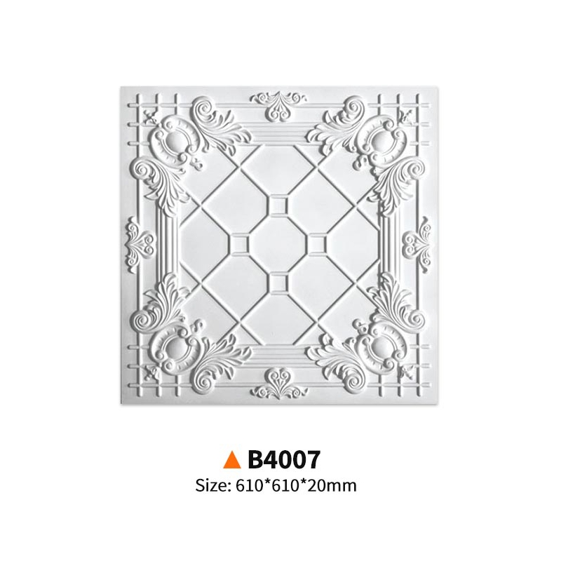 B4007 - Everwall French-style customizable PU ceiling medallion