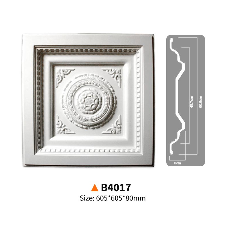 B4017- Everwall Custom PU Square Ceiling Panel