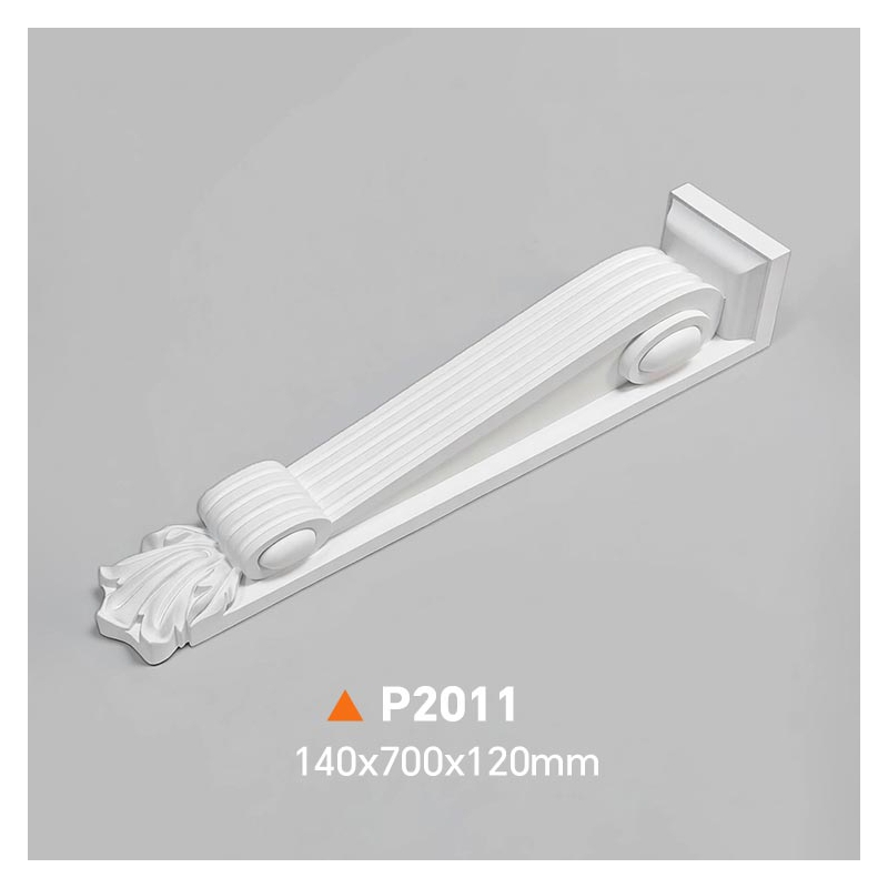 P2011 Everwall Polyurethane Decorative Corbel – Lightweight PU Ceiling Support Bracket