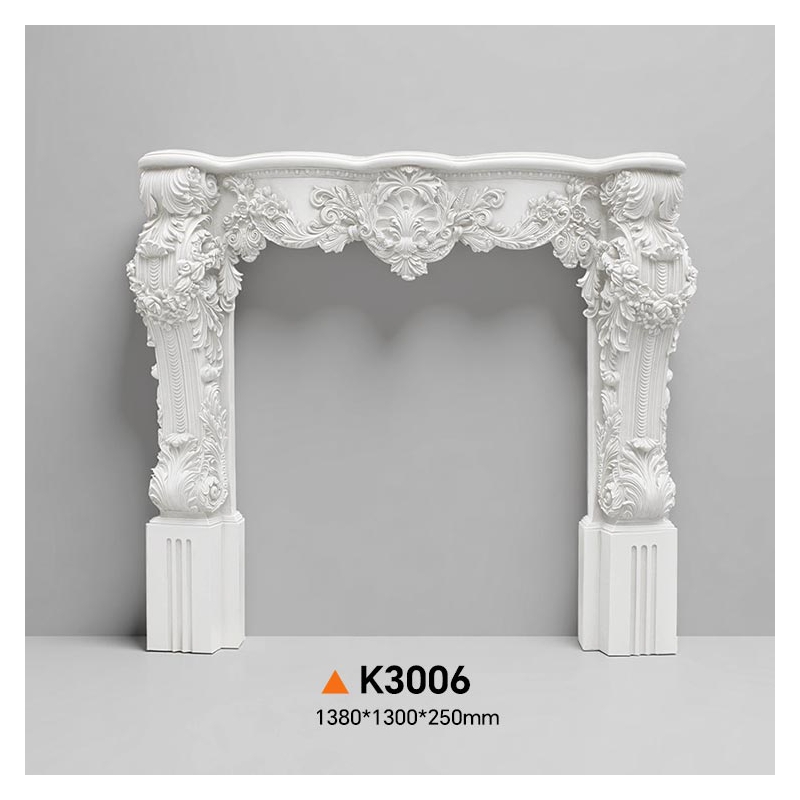 K3006 Polyurethane Fireplace Molding EverWall Deco