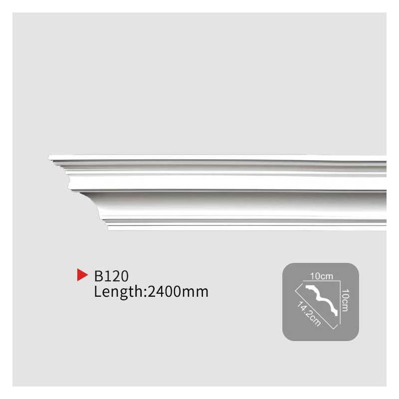 AB120 Plain Corner molding