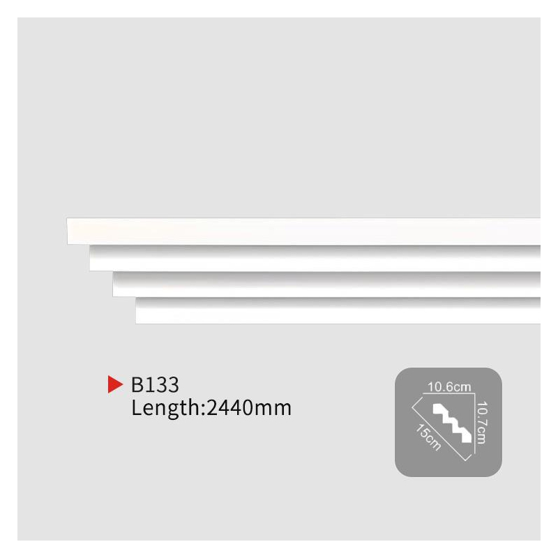 AB133 PU plain molding