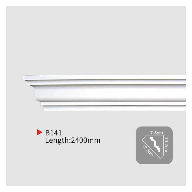AB141 Plain Crown Molding
