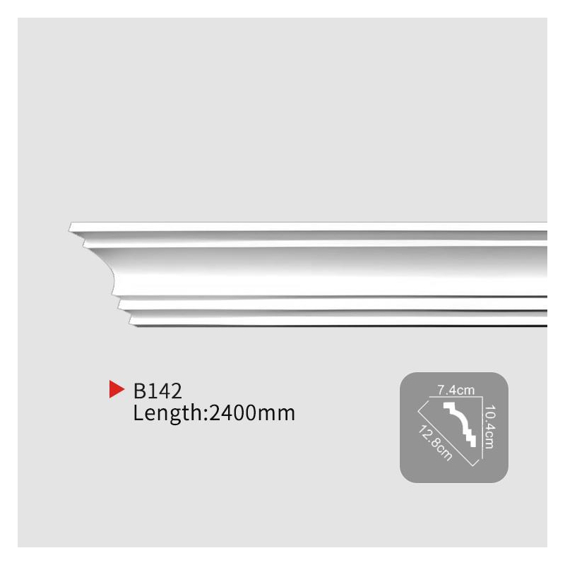AB142 Plain Crown Molding