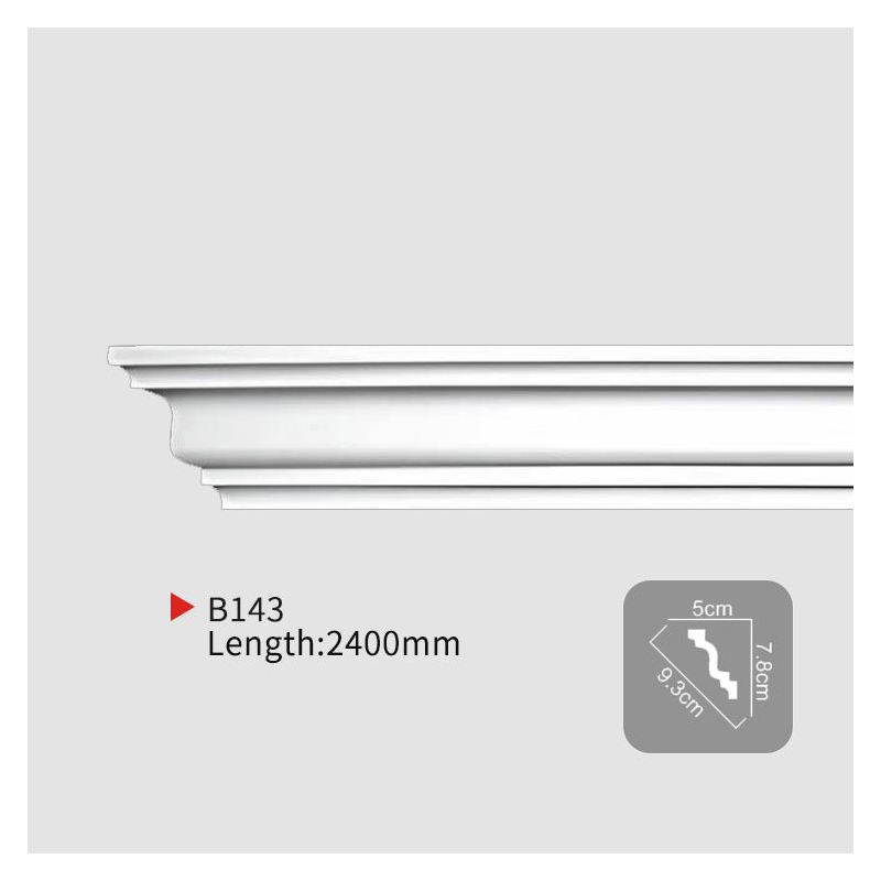 AB143 Plain Crown Molding