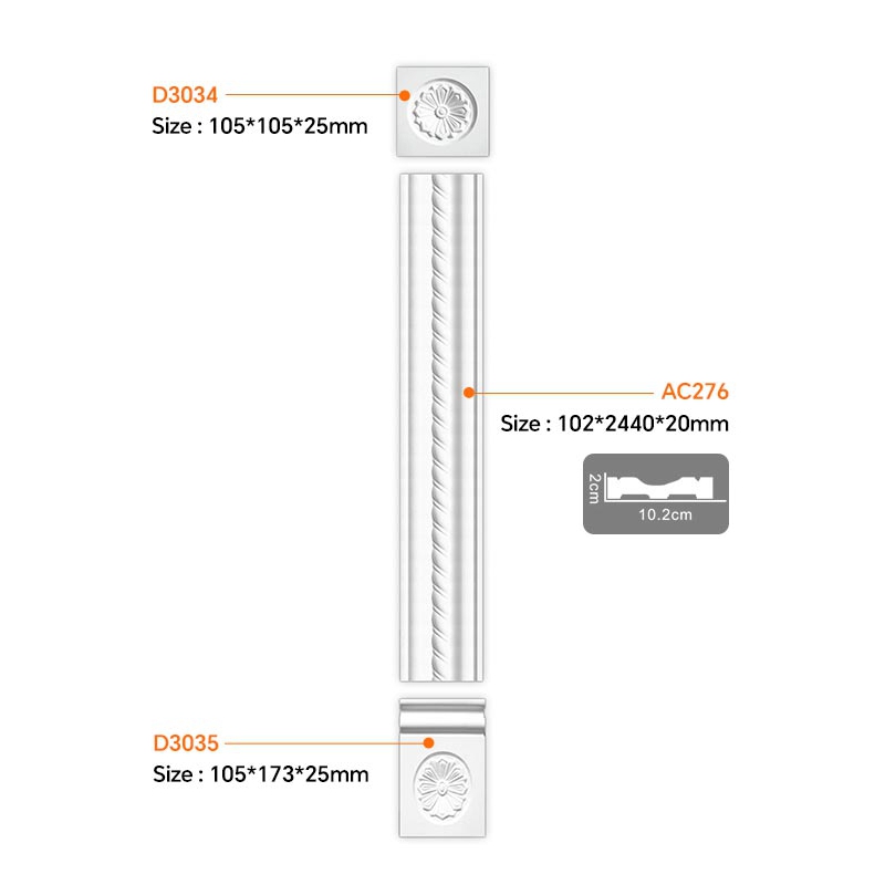 AC276 扁柱 Everwall