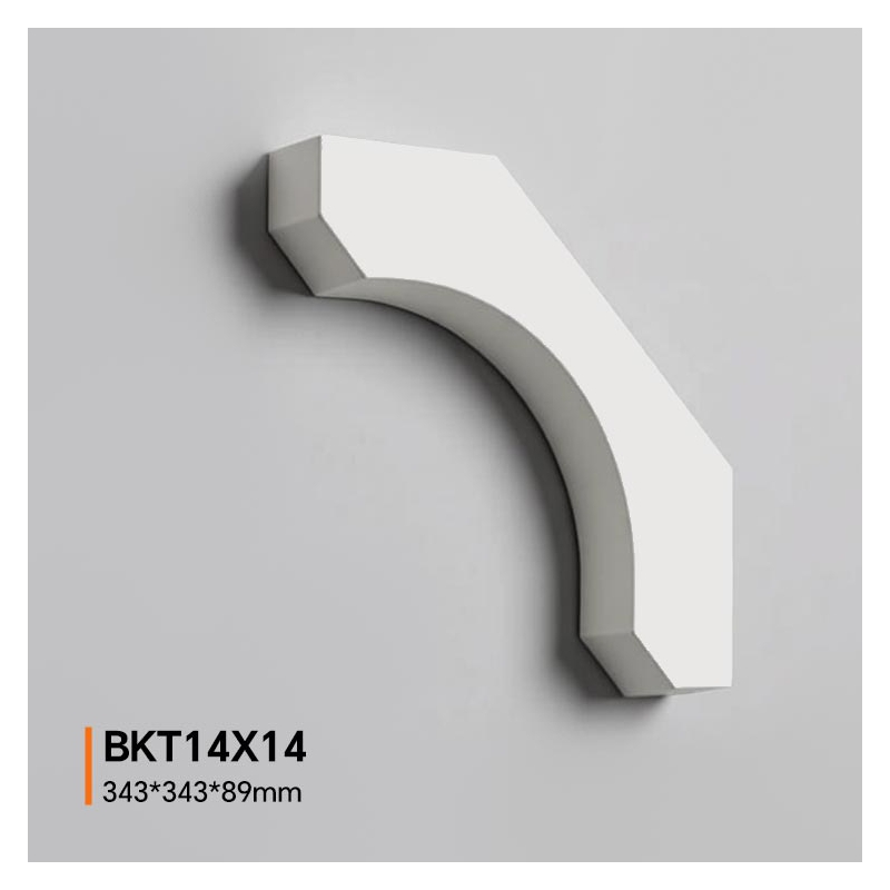 BKT14X14 Polyurethane Corbel - Durable Architectural Bracket Trim