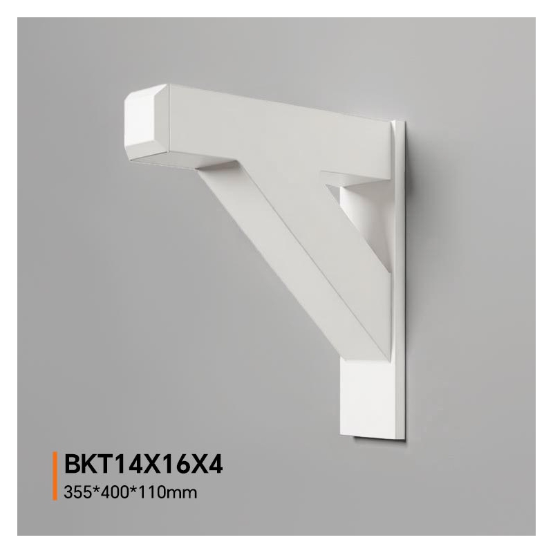 BKT14X16X4 Polyurethane Corbel - Decorative Vintage Style Console