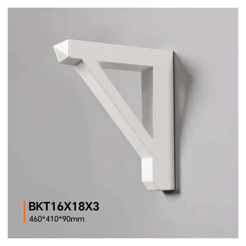 BKT16X18X3 Polyurethane Corbel - Classic Ornamental Support Block