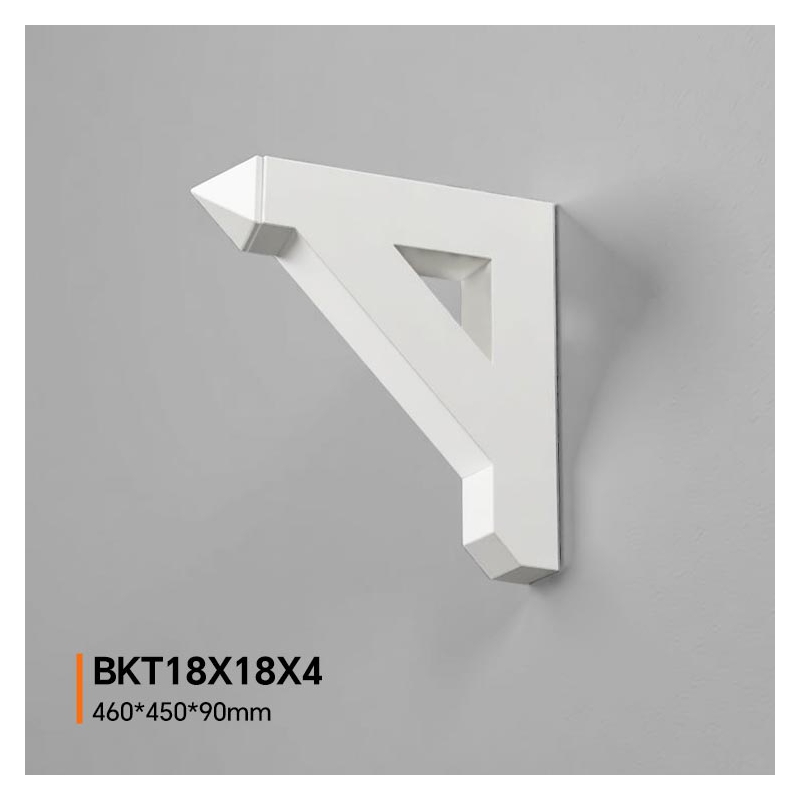 BKT18X18X4 Polyurethane Corbel - Decorative European Style Bracket