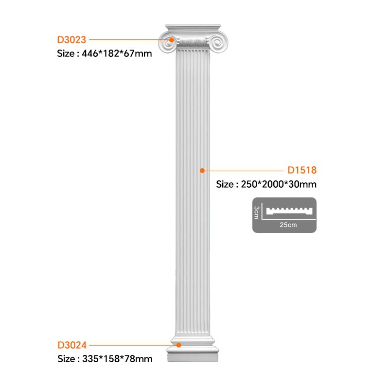 D1518 Wall column